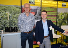 Herman Boon en Roy Koopmans van Plantkwekerij Jongerius.